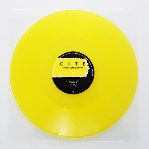CITE - FRENCH CONNECTION EP - YELLOW VINYL